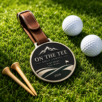 Label Nama Siap Pakai untuk Tas Golf, Label Nama Pemain Golf, Label Tas Golf Custom Logam