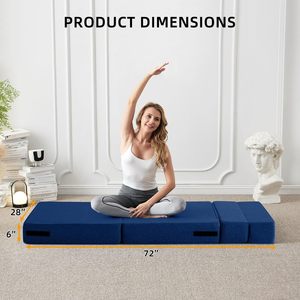 Multifunctional foldable <b>sofa</b> <b>bed</b> for home use, modern minimalist, comfortable linen fabric, casual recliner, available on - Product Image 5