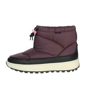 D.A.T.E. Bottines basses pour femmes Bordeaux W411-AS-NY-PU Vêtements d'hiver - Product Image 1