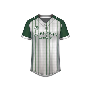 Дизайн с принтом новейшая бейсбольная форма для Софтбола пуговица дышащая бейсбольная форма набор - Product Image 5