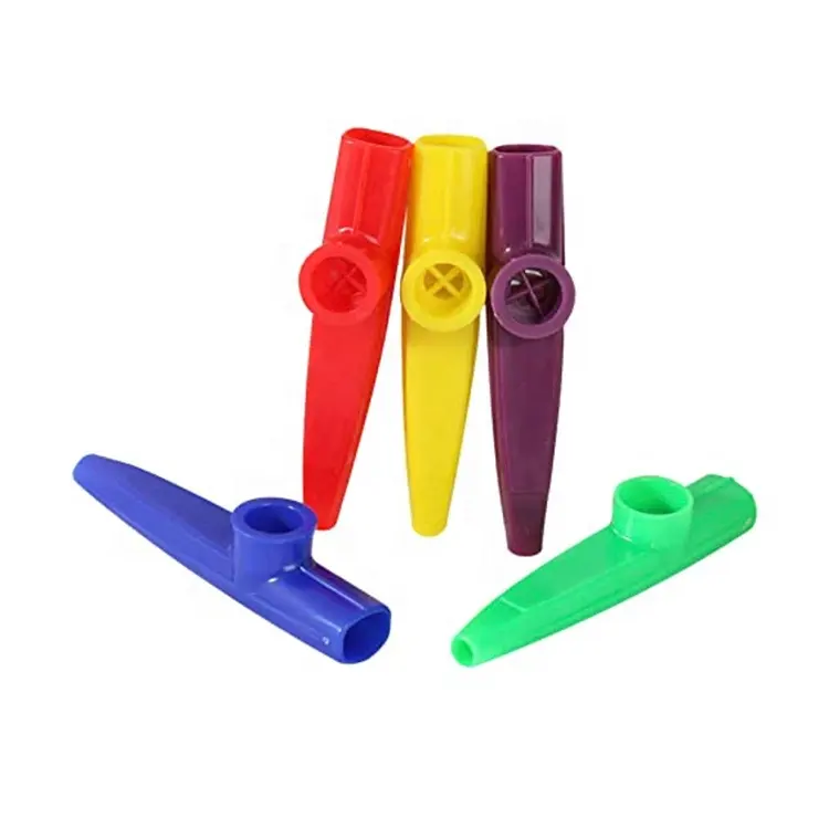 Plastic Materiaal Kazoo Muziekinstrumenten Voor Kinderen Vanaf 3 Jaar Spelen Groothandelsprijs Mondharmonica Muzikale Begeleiding Kazoo