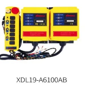 XDL19-6100 Seis botão controle remoto interruptor para guindaste