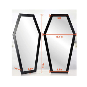 <span class=keywords><strong>Miroir</strong></span> de grande taille en forme de cercueil, curiosités - Product Image 2