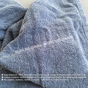 Trapos de Algodón de Colores para Absorción de Agua y Aceite, Trapos Industriales, Trapos de Tela de Colores Reciclados para Limpieza en Talleres - Product Image 4