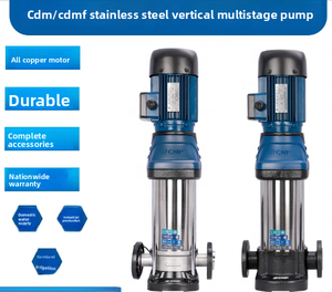 Bomba Multietapa de Acero Inoxidable de Alta Temperatura para la Serie <span class=keywords><strong>CDM</strong></span>/CDMFG, Temperatura de -<span class=keywords><strong>15</strong></span>~180, 304/316L MEI0.7, Caldera de Agua Caliente, HVAC - Product Image 2