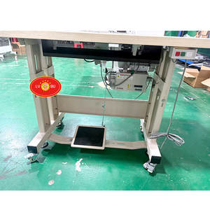 Machine à coudre LVBU <span class=keywords><strong>U</strong></span> bras rotatif à 360 degrés pour sac à main colonne haute Machine à coudre industrielle pour cuir Machine à coudre pour bottes - Product Image 3