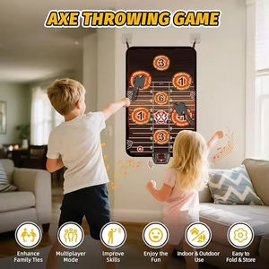Electronic Scoring Axe <strong>Throwing</strong> Dart Game Soft PVC Safe <strong>Axes</strong> Indoor Outdoor Sport Toys for Kids Multi-Player Party Activity - Product Image 2