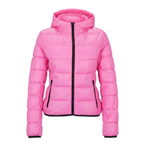 Nouvelle Arrivée Très Demandée : Services de Fabrication OEM – Doudoune Tendance Couleur Rouge Foncé, Manteau de Sport Personnalisé Respirant - Product Image 1