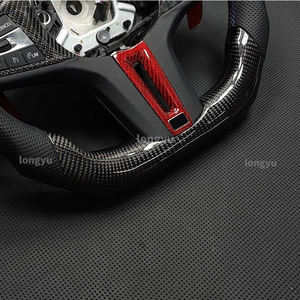 Volant en fibre de carbone sèche pour <span class=keywords><strong>BMW</strong></span> E38 F01 F02 F03 725i 728i 730i 740i 750i 760i 725 728 730 - Product Image 5