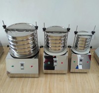 Machine standard de secoueur d'essai de tamis d'essai de laboratoire de 200mm 300mm 400mm en laboratoire pour la poudre de détergent de granulométrie
