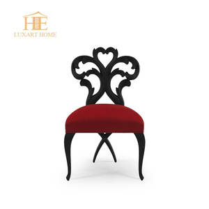 New French Design Round Luxury Black Velvet Waiting <strong>Sofa</strong> Leisure <strong>Sofa</strong> Chairs Sets <strong>Funky</strong> Furniture for Villa - Product Image 6