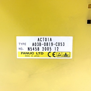 Original A03B-0819-C053 Fanuc ประสิทธิภาพที่เชื่อถือได้ จัดส่งรวดเร็ว โมดูล I/O บอร์ดควบคุมระบบอัตโนมัติทางอุตสาหกรรม - Product Image 3
