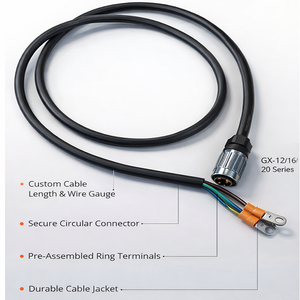 XT-2 Industriële temperatuursensorsonde-kabelassemblage Motorbedrading voor auto's en industriële apparatuur - Product Image 5