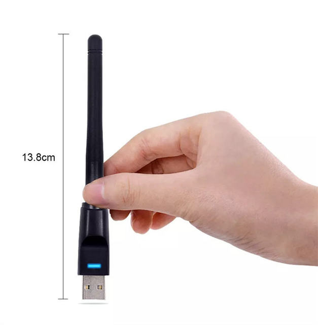 Satellite Receiver Wifi Usb Adapter 150mbps Mt7601 Chipset Usb 2.0 Wireless 802.11n Wifi Dongle for Set Top Box