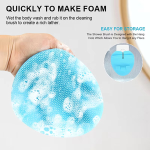 Maille <span class=keywords><strong>de</strong></span> konjac personnalisée PU salle <span class=keywords><strong>de</strong></span> bain brosse corporelle doux exfoliant doux poils <span class=keywords><strong>de</strong></span> silicone hygiénique douche nettoyage <span class=keywords><strong>lavage</strong></span> massage <span class=keywords><strong>de</strong></span> la peau - Product Image 3