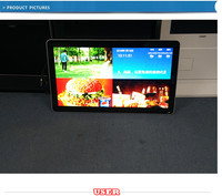 Affichage numérique LCD mural, Android, WiFi, Cloud CMS, télécommande, affichage publicitaire, SDK OEM, 55/65 pouces, intérieur/extérieur