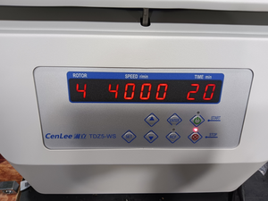 TDZ5-WS 4x250 מ ל תא גזע קיבולת גדולה נדנדה דלי רפואי מעבדה צנטריפוגה - Product Image 2