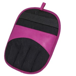 Gant de toilettage pour animaux Keguang, noir et rose, en velours, forme arquée, 23x17, pour grands chiens - Product Image 5