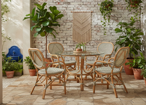 Jamaica Bistro <b>Dining</b> Set Modern Stylish <b>Table</b> <b>and</b> <b>Chairs</b> for a Cozy <b>and</b> Elegant <b>Dining</b> Room Experience from Indonesia Furniture - Product Image 2