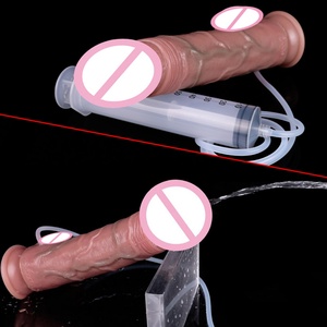 SXXY Skin Touch - Dildo Realista Grande con Ventosa, Silicona, Simulación de Eyaculación, Juguetes Sexuales para Mujeres, Juegos para Adultos - Product Image 2