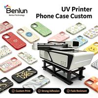 Printer UV Flatbed 6090 A3 UV Flat A4 UV Flex Label Printing Otomatis Multifungsi Fungsi Silinder 3200U Kepala Cetak XP600