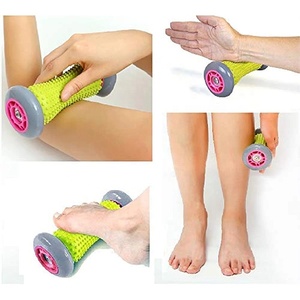 Rodillo de Masaje para Pies para Aliviar la Fascitis Plantar y el Dolor de Arco del Pie y el Talón, Masajeador de Reflexología para Relajar los Músculos de la Espalda, Piernas y Manos, Caliente - Product Image 4