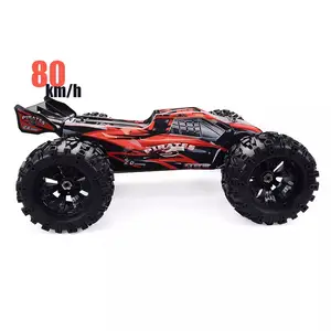 ZD ראסינג 1/8 2.4G 4x4 80 km/h Brushless RC באגי רכב חשמלי Brushless חשמלי Truggy רכב RTR דגם