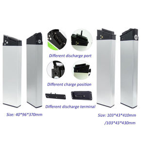 แบตเตอรี่จักรยานไฟฟ้า1000W 2000W 36V 48V 52V ชุดแบตเตอรี่ลิเธียมไอออนแบบพับได้พร้อมที่ชาร์จสำหรับจักรยานไฟฟ้า - Product Image 4