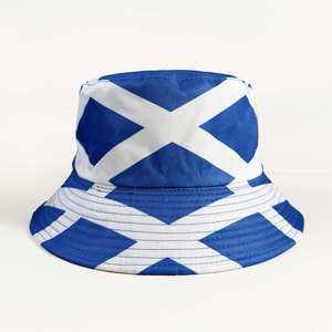 Sombrero de Pescador para Actividades Grupales, Protección Solar, con Diseño de la Bandera Escocesa, para la Copa Mundial de Fútbol 2026 - Product Image 6