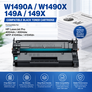 Cartucho de Tóner Negro Compatible XinYu W1490A <span class=keywords><strong>W1490X</strong></span> 149A 149X para HP LaserJet Pro 4004dn 4004dw MFP 4104fdw 4104fdn - Product Image 1