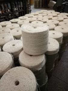 Usine en gros 3/4 brins <span class=keywords><strong>couleur</strong></span> naturelle lin <span class=keywords><strong>Sisal</strong></span> Jute chanvre manille ficelle <span class=keywords><strong>corde</strong></span> - Product Image 6