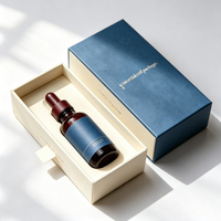 Coffret Cadeau de Luxe pour Parfums et Huiles Essentielles – Boîte de 30 ml avec Compte-gouttes et Insert en Mousse pour Bouteilles d'Huile