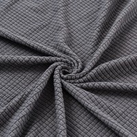 Housse de fauteuil jacquard à motif uni en polyester/spandex, extensible, anti-salissure, chaude, pour fauteuil club, nouvelle décoration intérieure