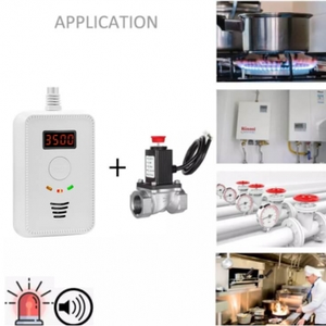 Válvula Solenoide Detectora de Gas LPG de Aleación de Aluminio DN15, Venta al por Mayor de Fábrica, Duradera, Cierre Rápido, AC110V-240V - Product Image 4