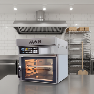 <span class=keywords><strong>Four</strong></span> à pizza commercial automatique numérique <span class=keywords><strong>portable</strong></span>, nouvelle conception, best-seller, rotation électrique, 380V, équipement de boulangerie - Product Image 1