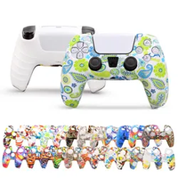 Housse de protection en silicone pour manette de jeu vidéo PS5