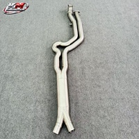 Tuyau intermédiaire à longueur égale en acier inoxydable SS304 haute performance KM pour BMW G87 G80 G82 M2 M3 M4 S58 3.0T – Amélioration de l'échappement
