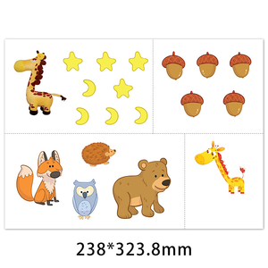 Pegatinas <span class=keywords><strong>de</strong></span> Dibujos Animados Personalizadas <span class=keywords><strong>para</strong></span> Niños, No Tóxicas y Seguras <span class=keywords><strong>para</strong></span> la Habitación del Bebé y el Parque Infantil, Pegatinas 3D - Product Image 4