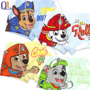 4 Pcs Sous-vêtements en coton personnalisés pour enfants Garçons Culottes pour enfants Baby Briefs Cartoon Print Cotton Underwear Comfortable breathable - Product Image 6