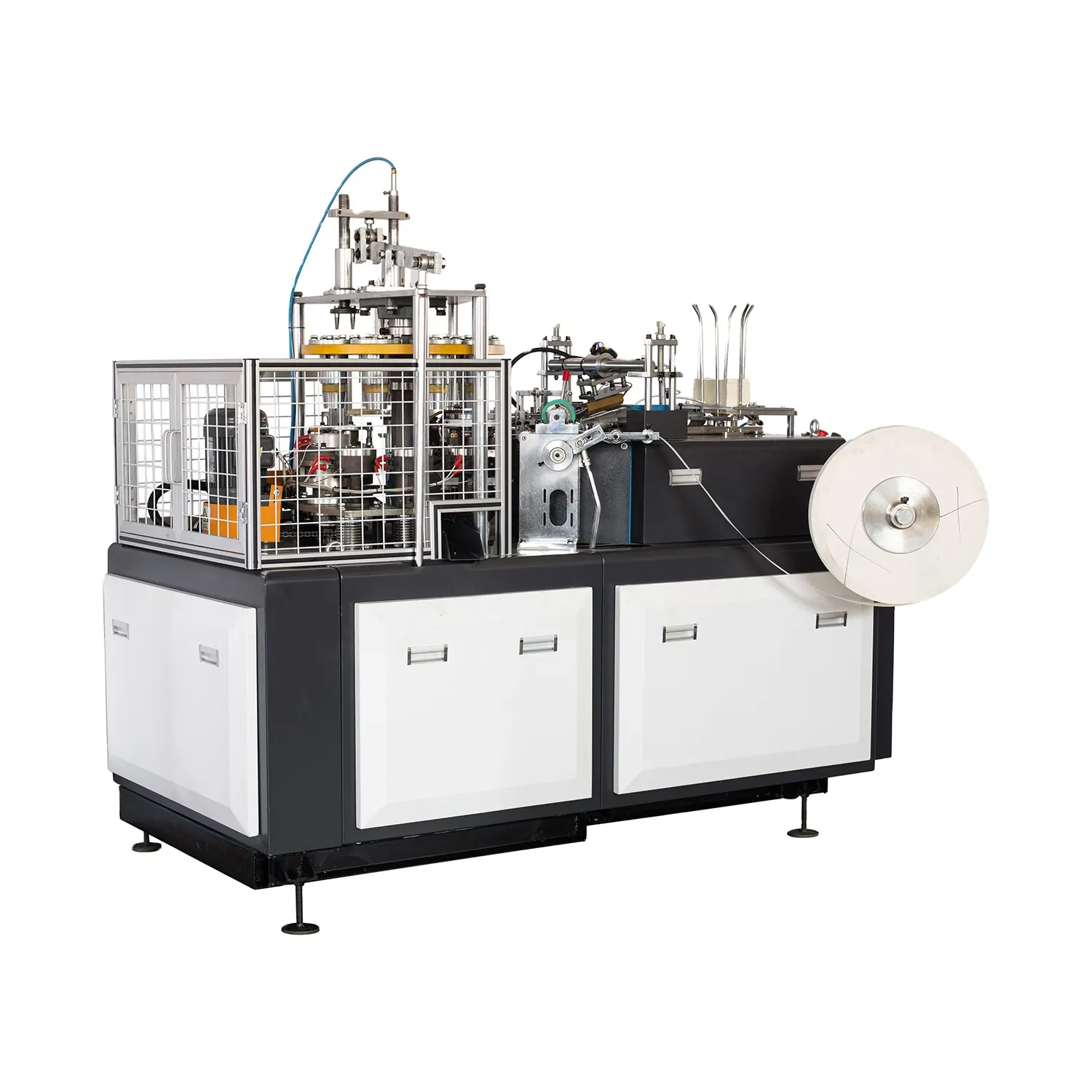 Máquinas de fabricación de vasos de papel desechables, máquina automática para ideas de negocios pequeños con buena calidad
