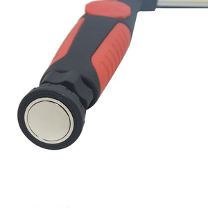Linterna de Tira Larga COB Recargable, Luz de Trabajo Portátil, Lámpara de Inspección Magnética para Reparación de Automóviles, Luz Blanca, Cuerpo de Plástico - Product Image 3