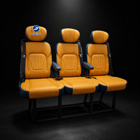 Siège banquette de luxe 3 places avec ceinture de sécurité 3 points pour Mercedes Benz Sprinter Transit Van