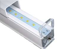 Etop - Lumière LED hexagonale pour garage, personnalisable, 6500K, lumière de plafond en forme de nid d'abeille, grille de lumière LED pour garage, pour atelier de détaillage