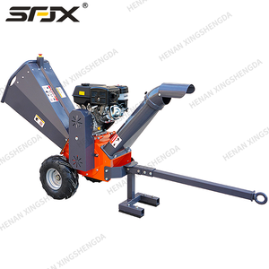 Broyeur de bois SFJX, capacité 5T/H, déchiqueteur de bûches mobile avec moteur Loncin, conception à haute productivité - Product Image 5