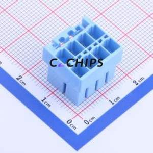 PSIP-08V-LE Housing (Wire-to-Board / Wire-to-Wire) P=4mm Connector ( Jack Structure: 2x4P )( Pitch: 4mm )( Number of Rows: 2 ) - Product Image 1