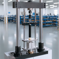 Amortisseur vertical à double colonne 10000N pour banc d'essai complet, haute précision, pour test de fatigue dynamique de la force d'amortissement