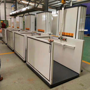 Elevador vertical hidráulico para discapacitados, <span class=keywords><strong>plataforma</strong></span> de elevación para discapacitados, porche interior y exterior personalizado - Product Image 5