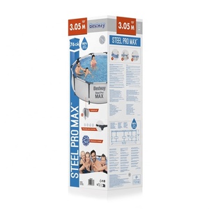 <span class=keywords><strong>Piscine</strong></span> hors sol <span class=keywords><strong>Bestway</strong></span> 56406 Steel Pro Max, structure en métal PVC, pour usage familial en extérieur - Product Image 6