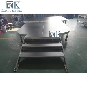 Plataforma de escenario de forma personalizada para eventos Etapa móvil de Instalación rápida - Product Image 2