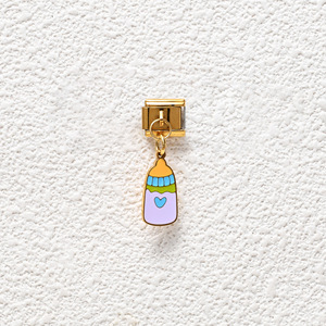 Stainless Steel Modular Charm Bracelet Food Theme DIY Jewelry Accessories Unisex Fashion Bracelet Spring 2025 Yiwu Origin - Product Image 2